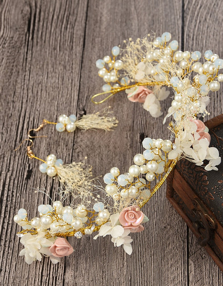 Rose Handwoven Pearl