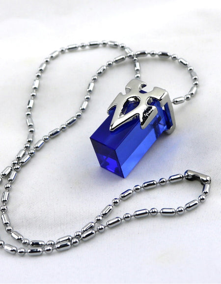 Blue Crystal Necklace