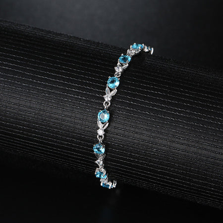 Blue Crystal Bracelets