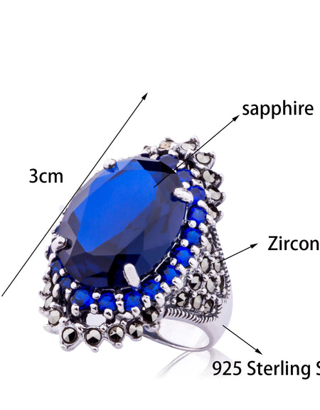 Vintage Ethnic Sapphire
