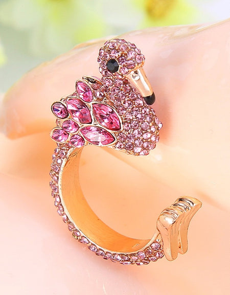 Sparkling Pink Flamingo