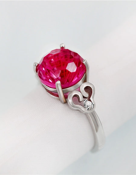 Silver Big Topaz Zircon