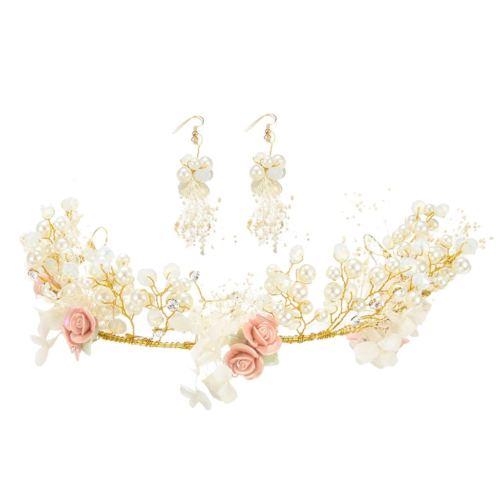 Rose Handwoven Pearl