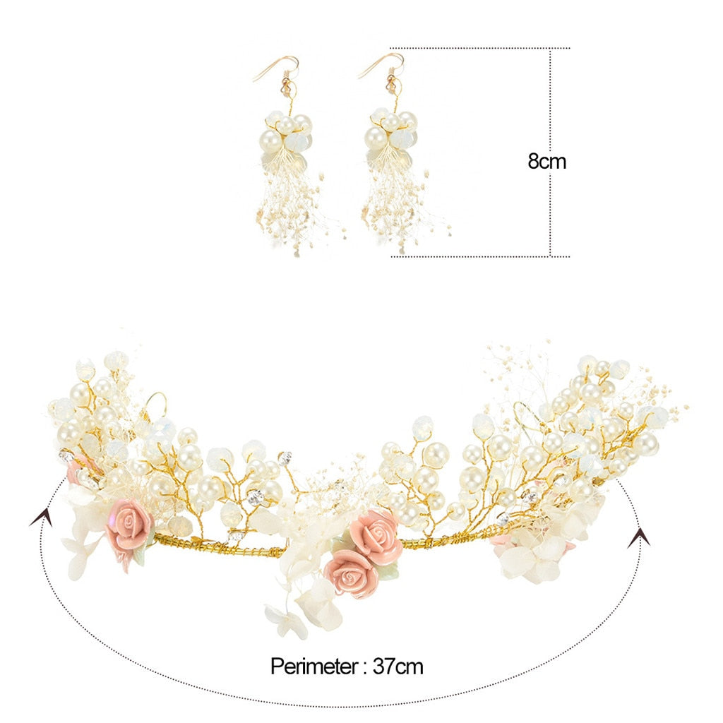 Rose Handwoven Pearl