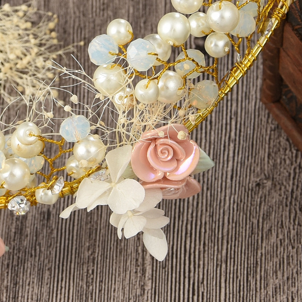 Rose Handwoven Pearl