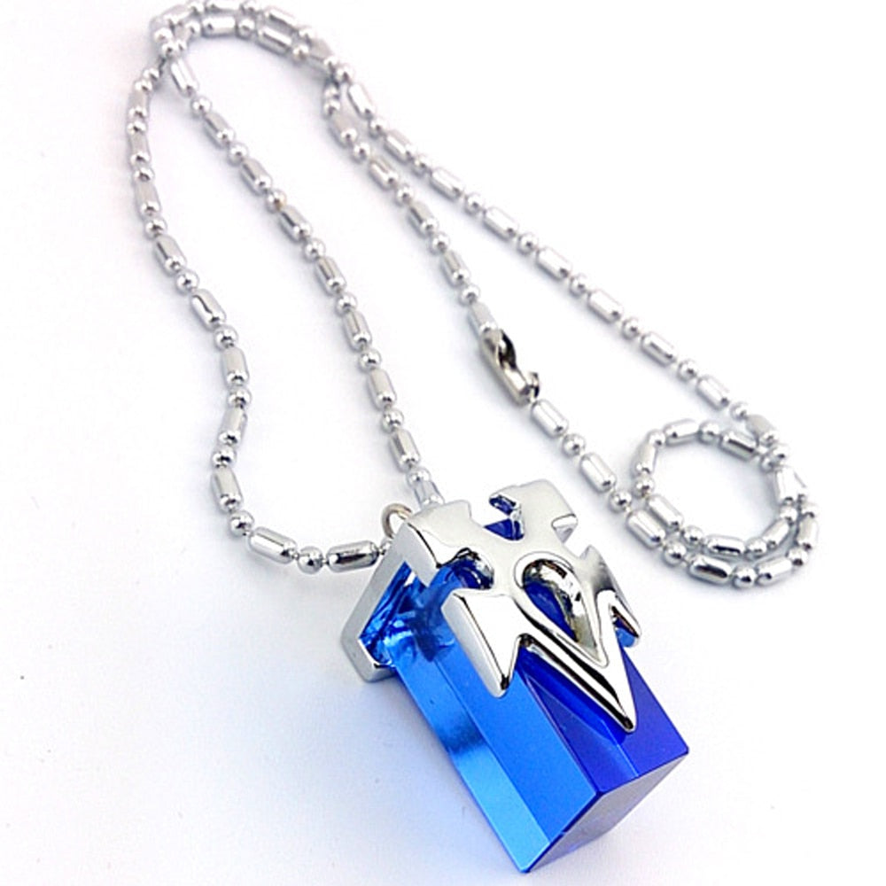 Blue Crystal Necklace