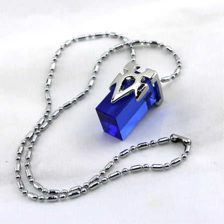 Blue Crystal Necklace