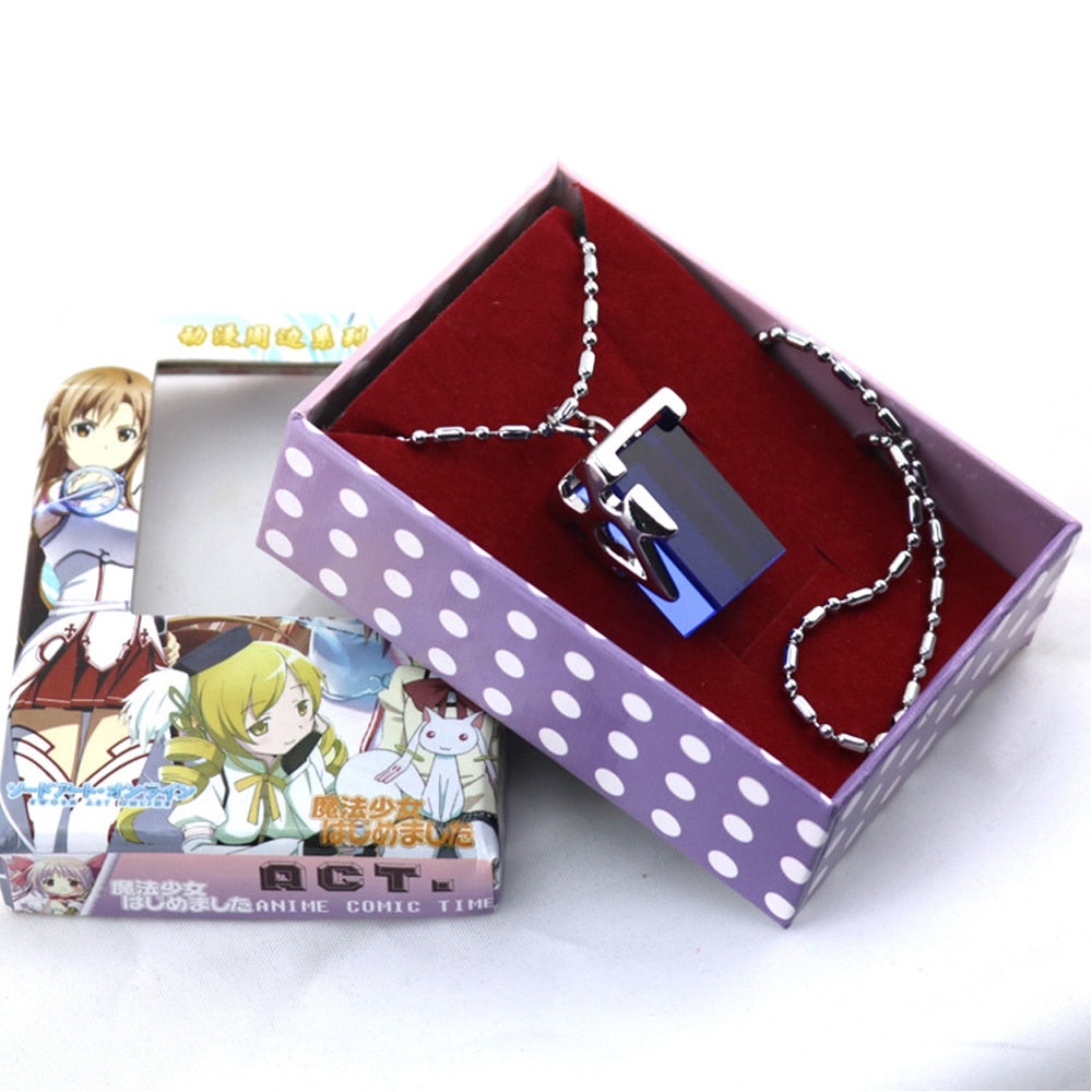 Blue Crystal Necklace