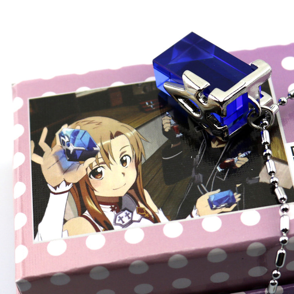 Blue Crystal Necklace