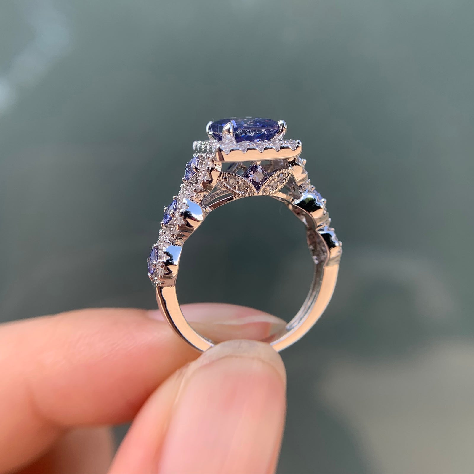 Purple Blue Princess