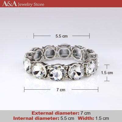Luxury Round Rhinestones