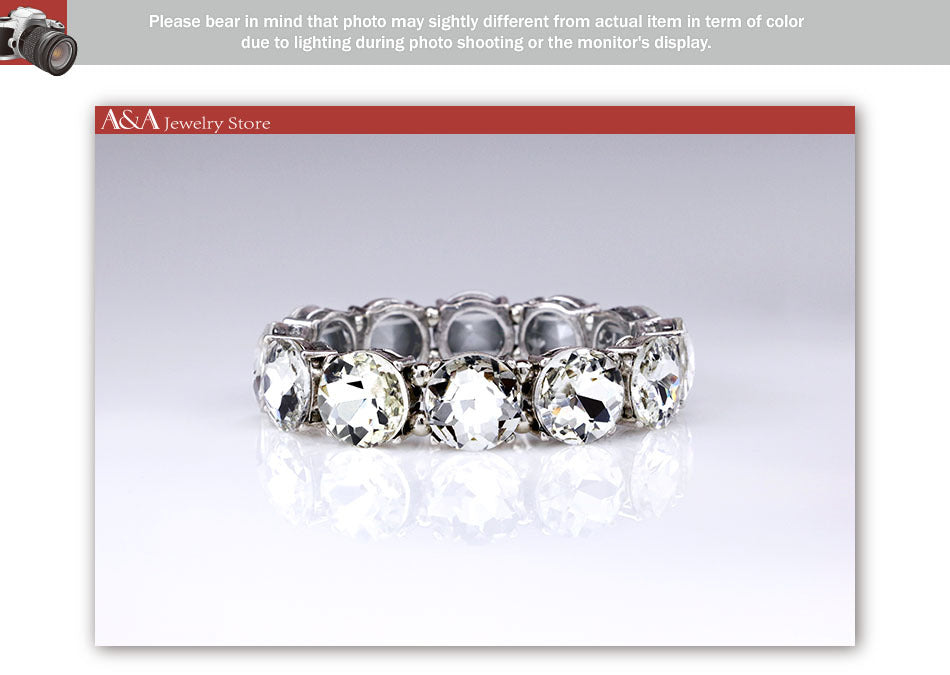 Luxury Round Rhinestones