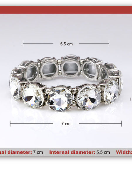 Luxury Round Rhinestones