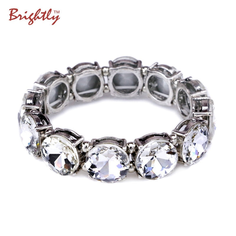 Luxury Round Rhinestones