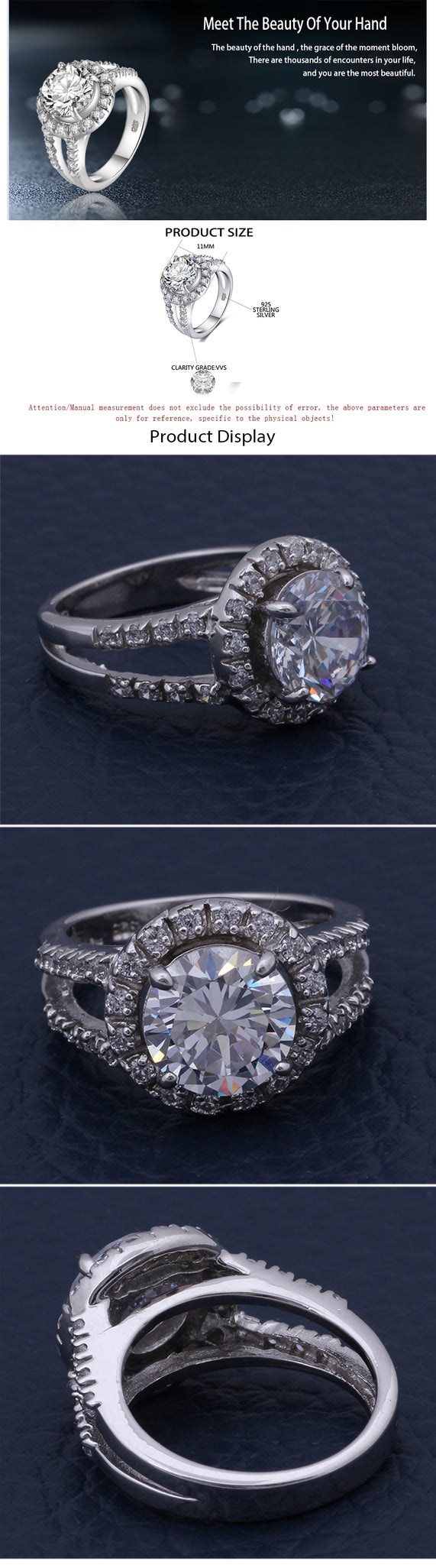 Sterling Silver Zirconium