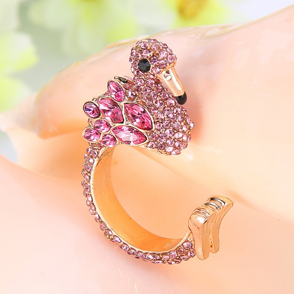 Sparkling Pink Flamingo