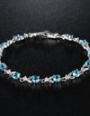 Blue Crystal Bracelets
