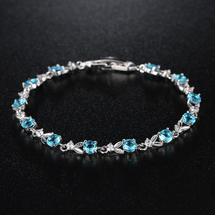 Blue Crystal Bracelets