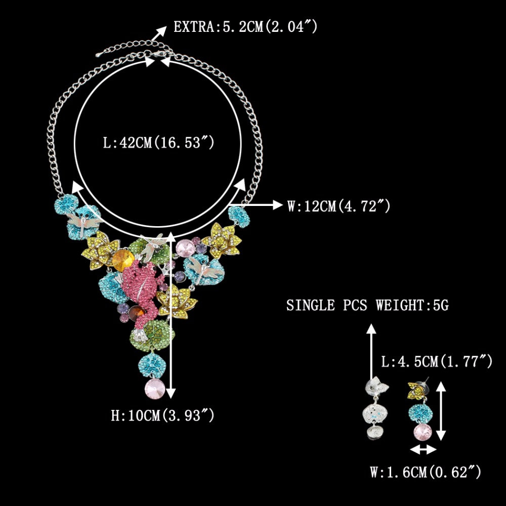 Lotus Frog Dragonfly