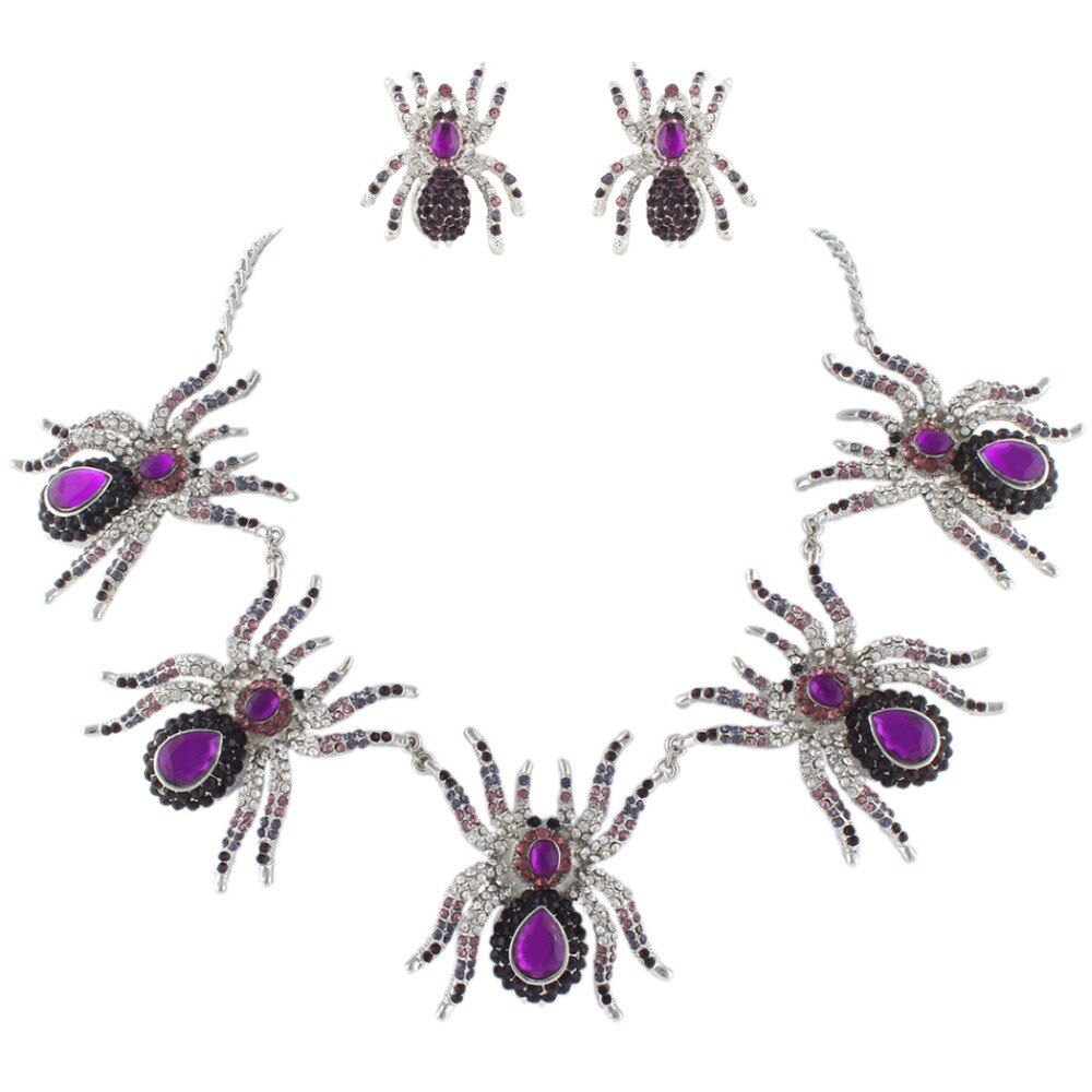 Halloween Purple Spider