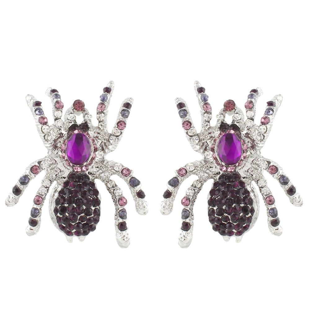 Halloween Purple Spider