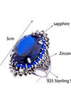 Vintage Ethnic Sapphire