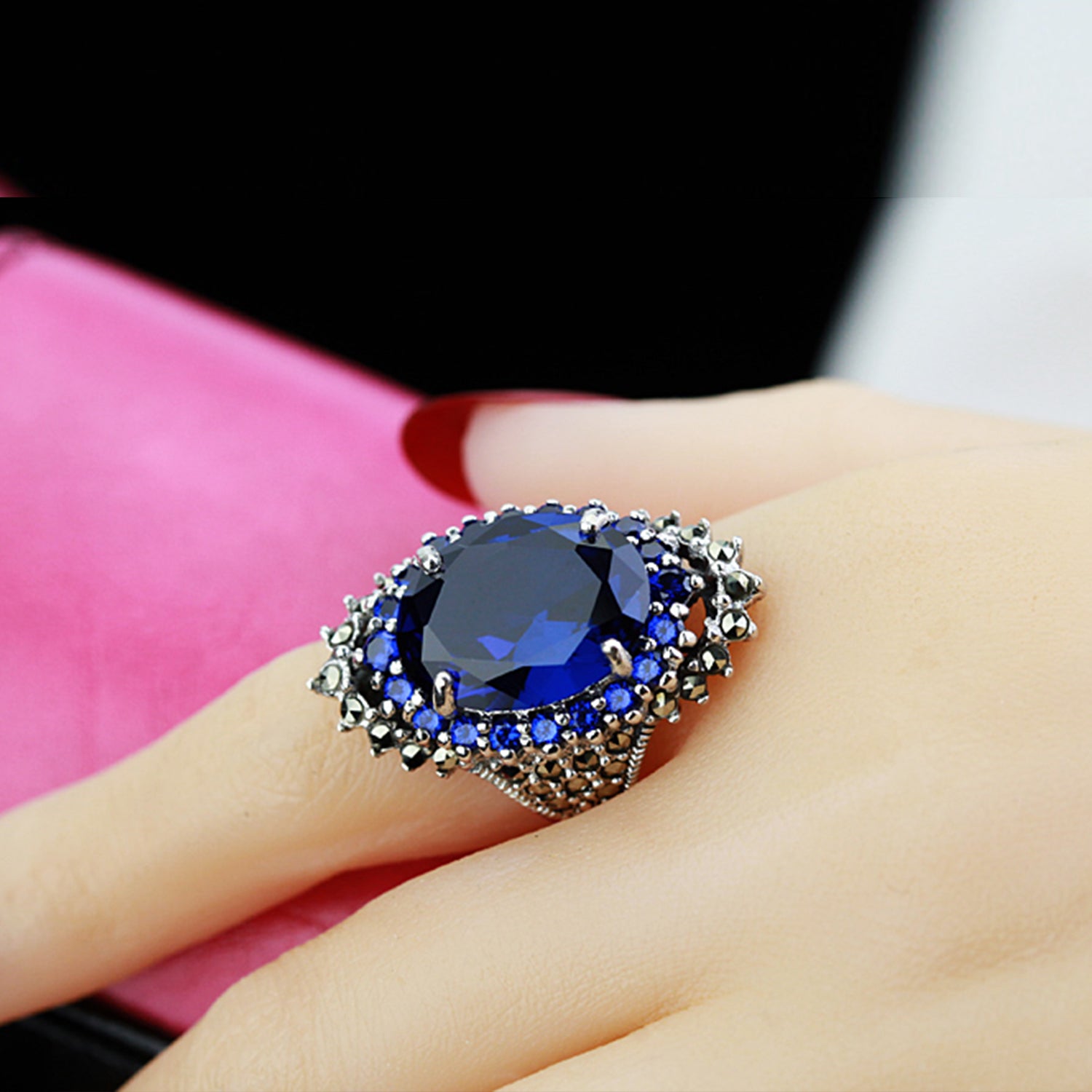 Vintage Ethnic Sapphire