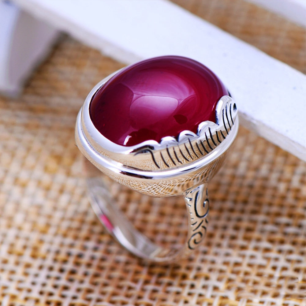Red Corundum Ring