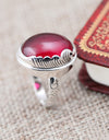 Red Corundum Ring