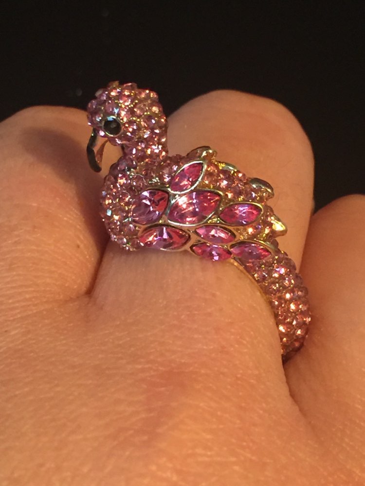 Sparkling Pink Flamingo