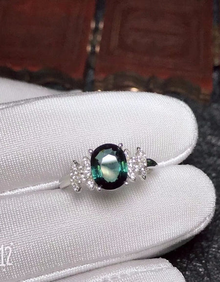 Natural green tourmaline