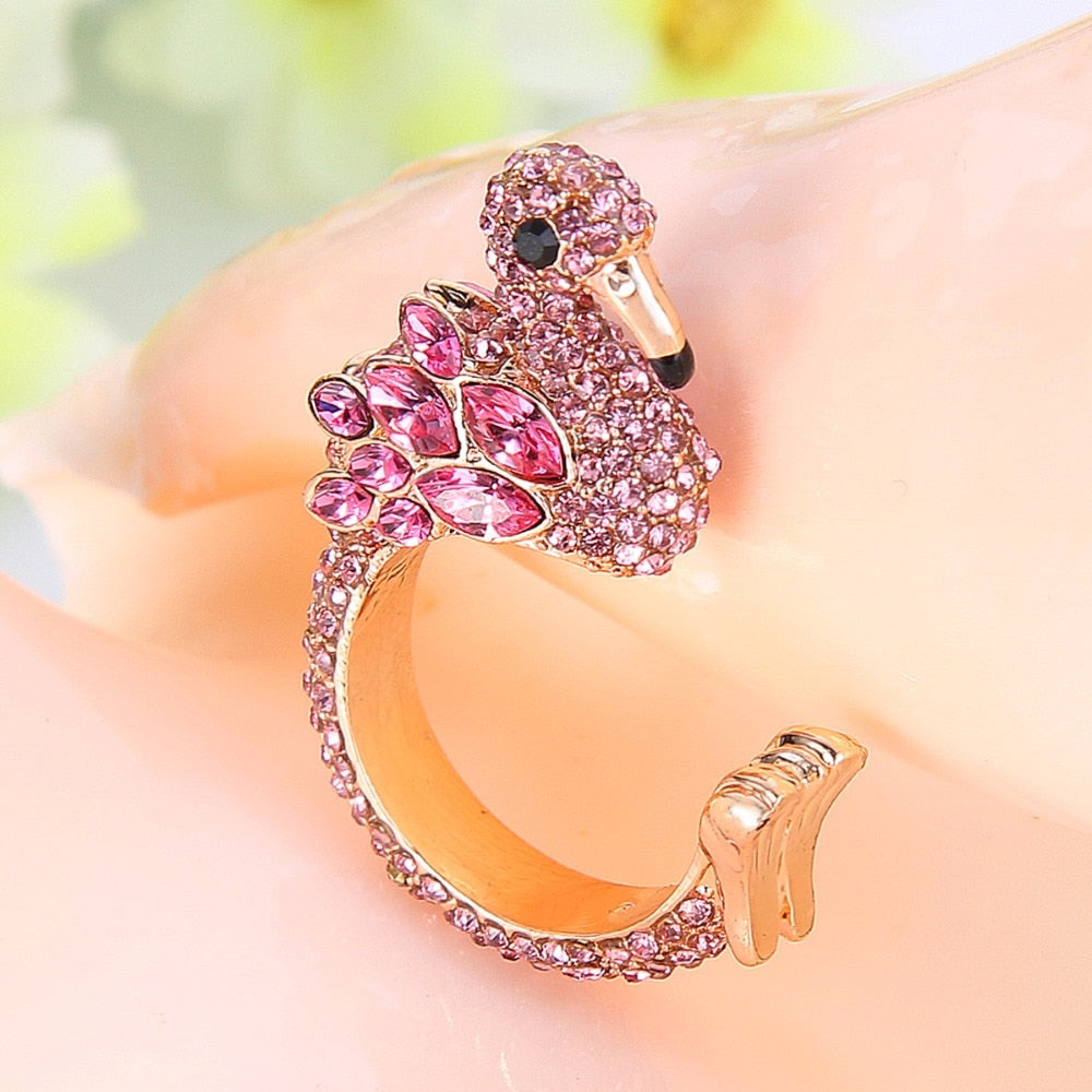 Sparkling Pink Flamingo