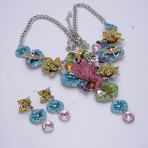 Lotus Frog Dragonfly