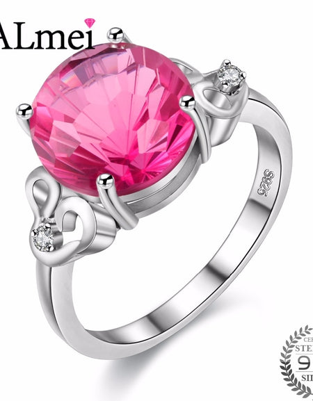 Silver Big Topaz Zircon