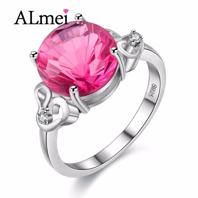 Silver Big Topaz Zircon