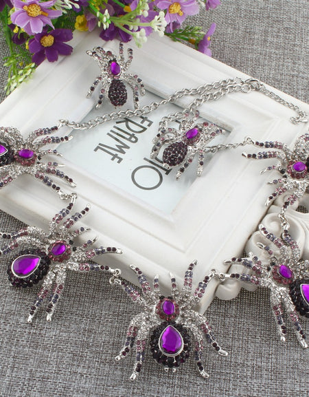 Halloween Purple Spider