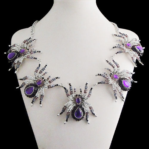 Halloween Purple Spider