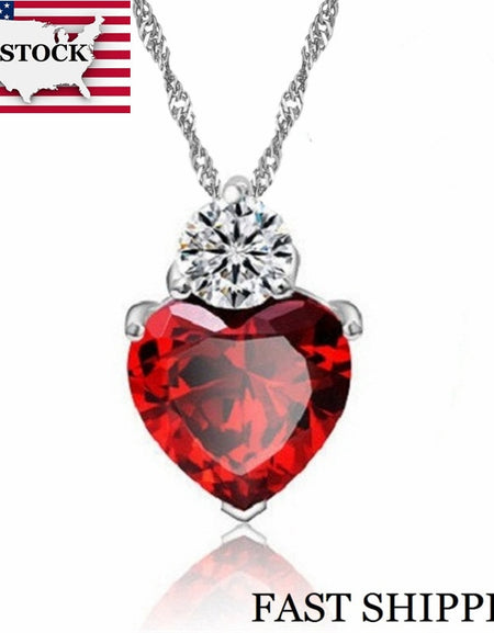 Red Crystal Heart