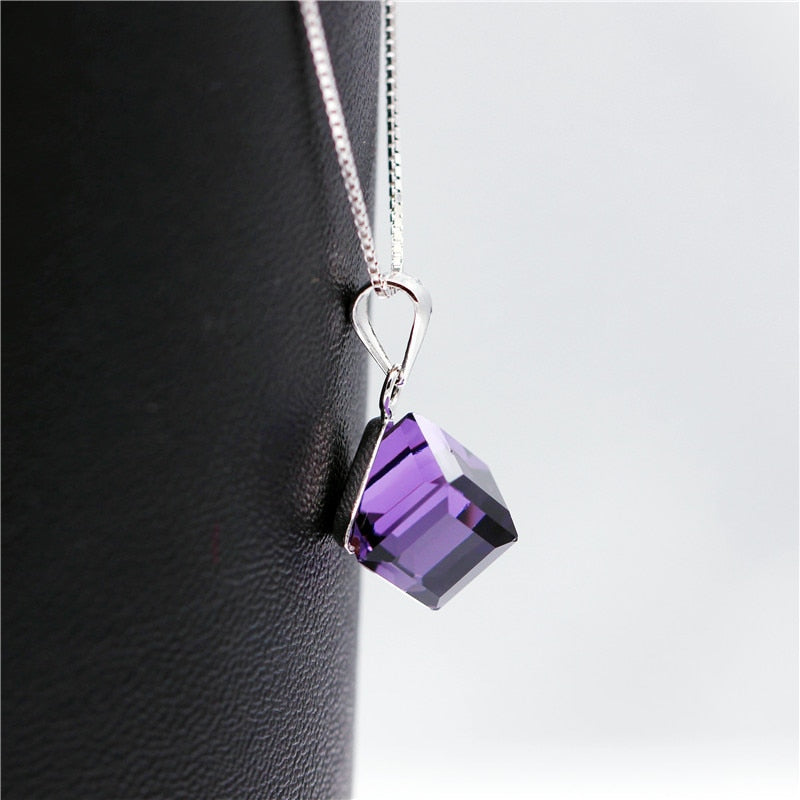 Purple Square Crystal