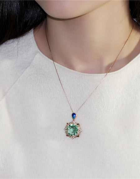 Peacock Green Austrian