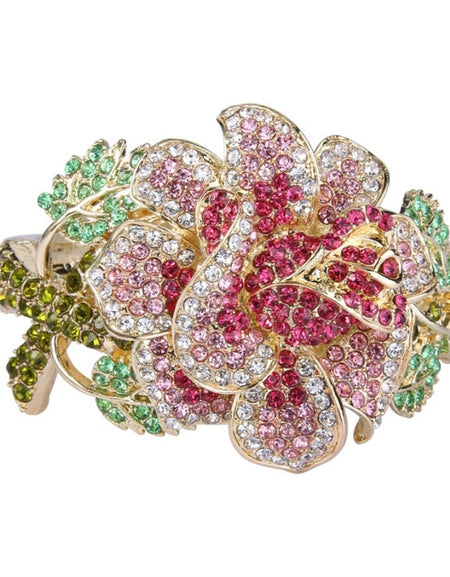 Luxury Flower Bangle