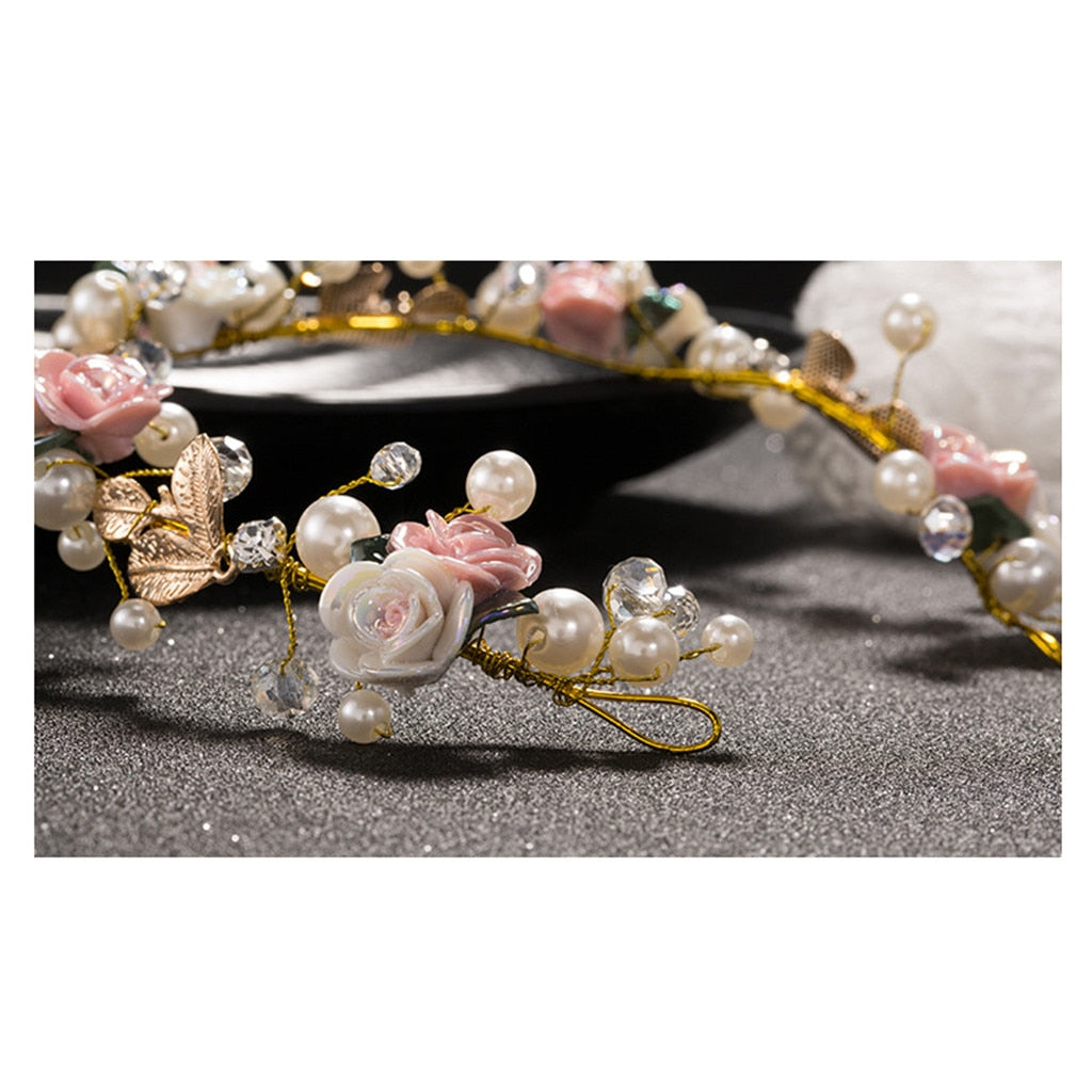 Rose Handwoven Pearl